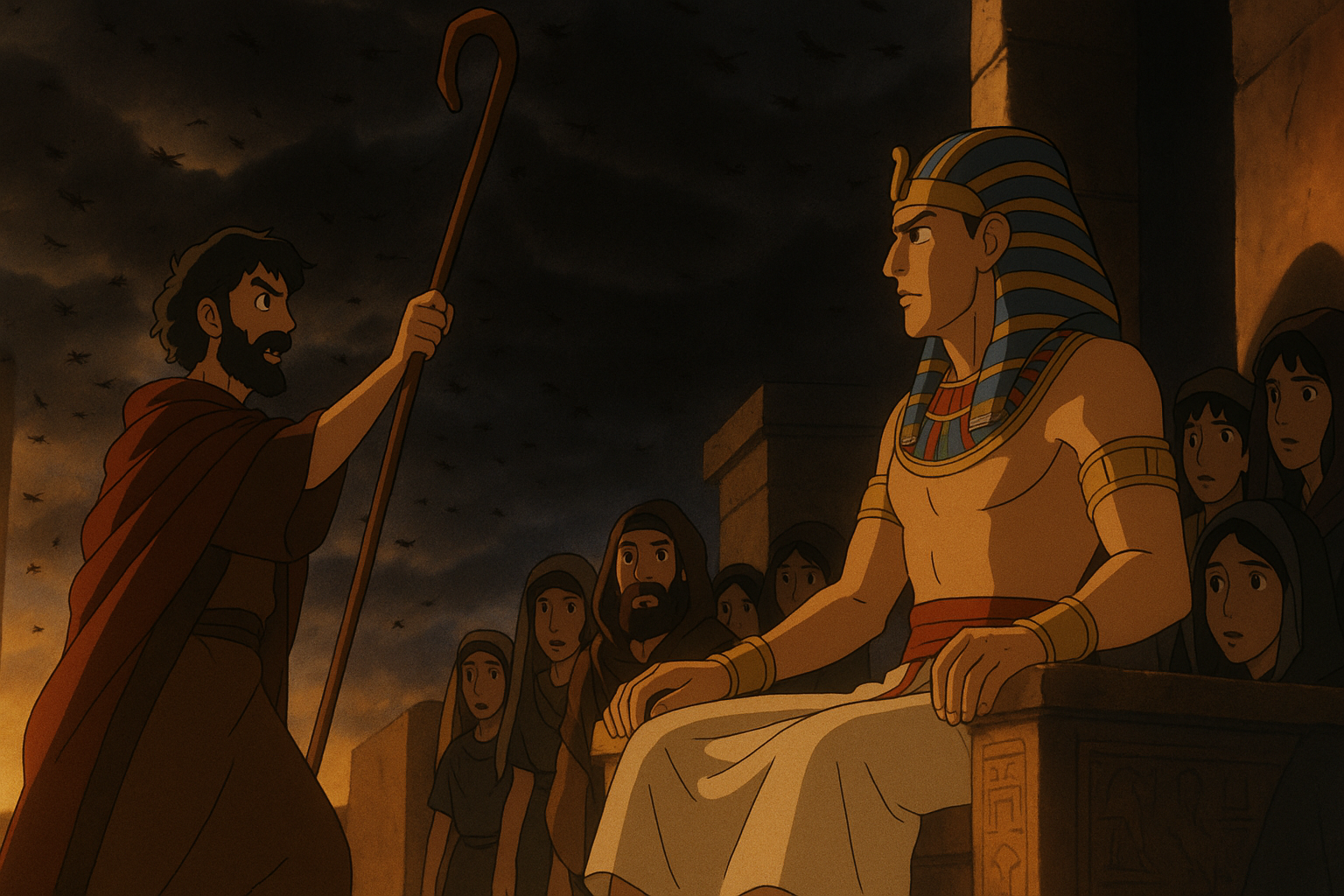 Exodus illuminated cover art