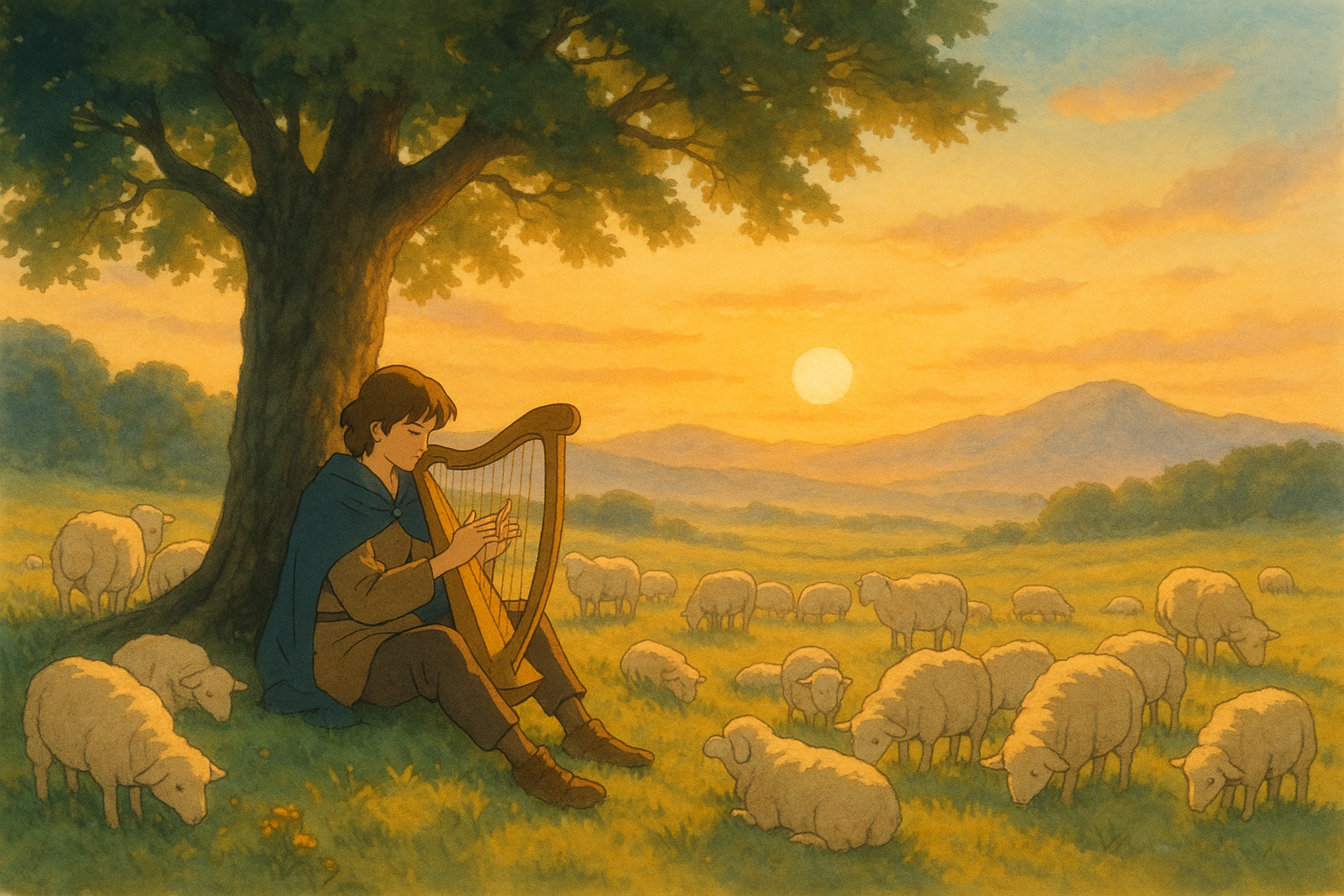 Psalms illuminated cover art