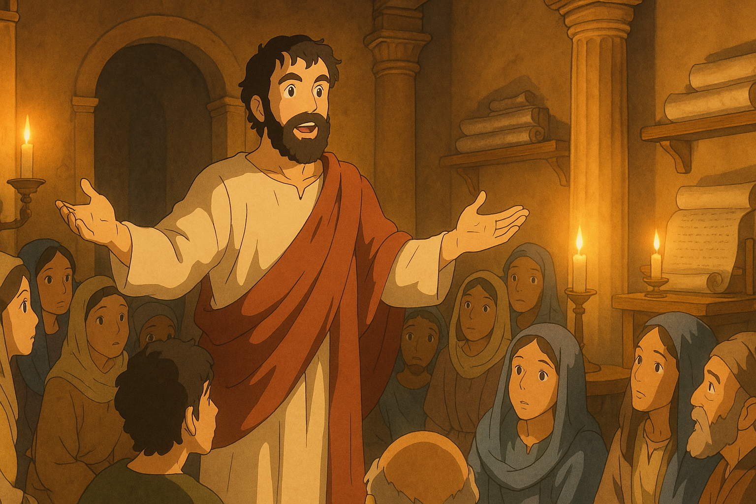 Romans illuminated cover art